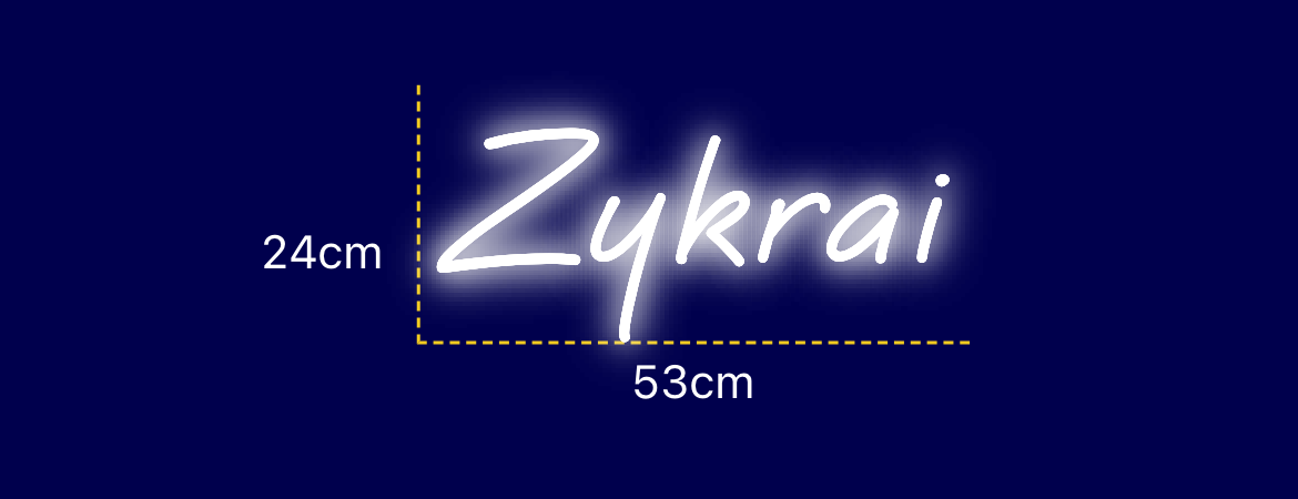 Néon personnalisé (Zykrai)