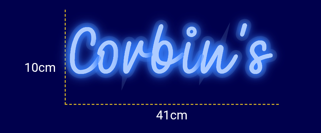 Néon personnalisé (Corbin's)
