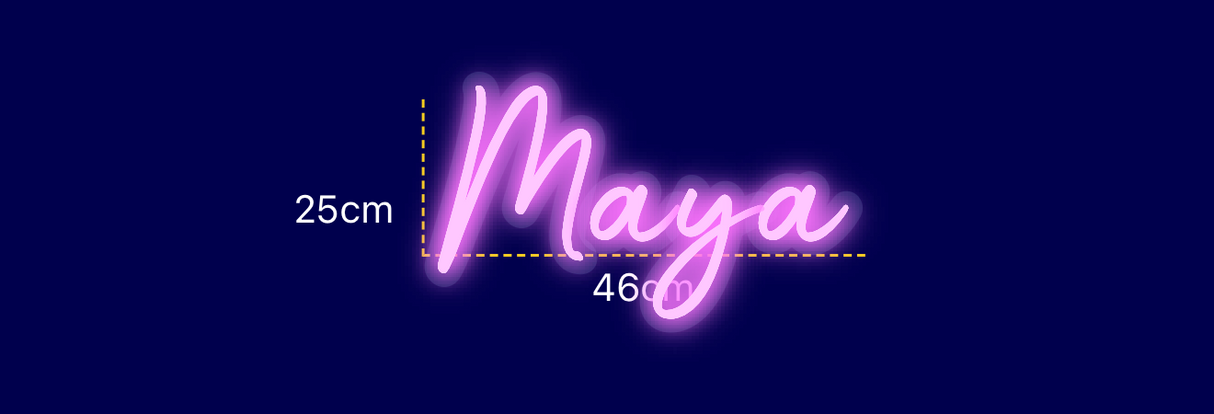Néon personnalisé (Maya)
