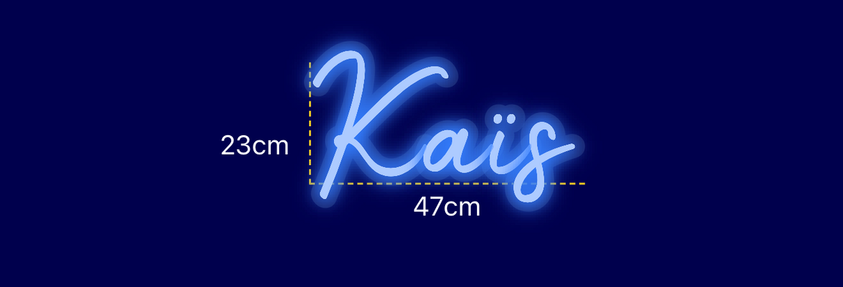 Néon personnalisé (Kaïs)