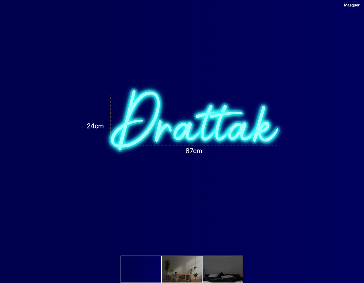 Néon personnalisé (Drattak)