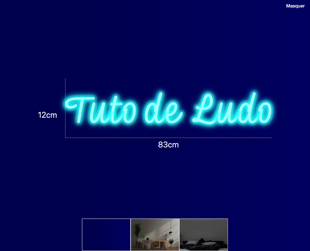 Néon personnalisé (Tuto de Ludo)