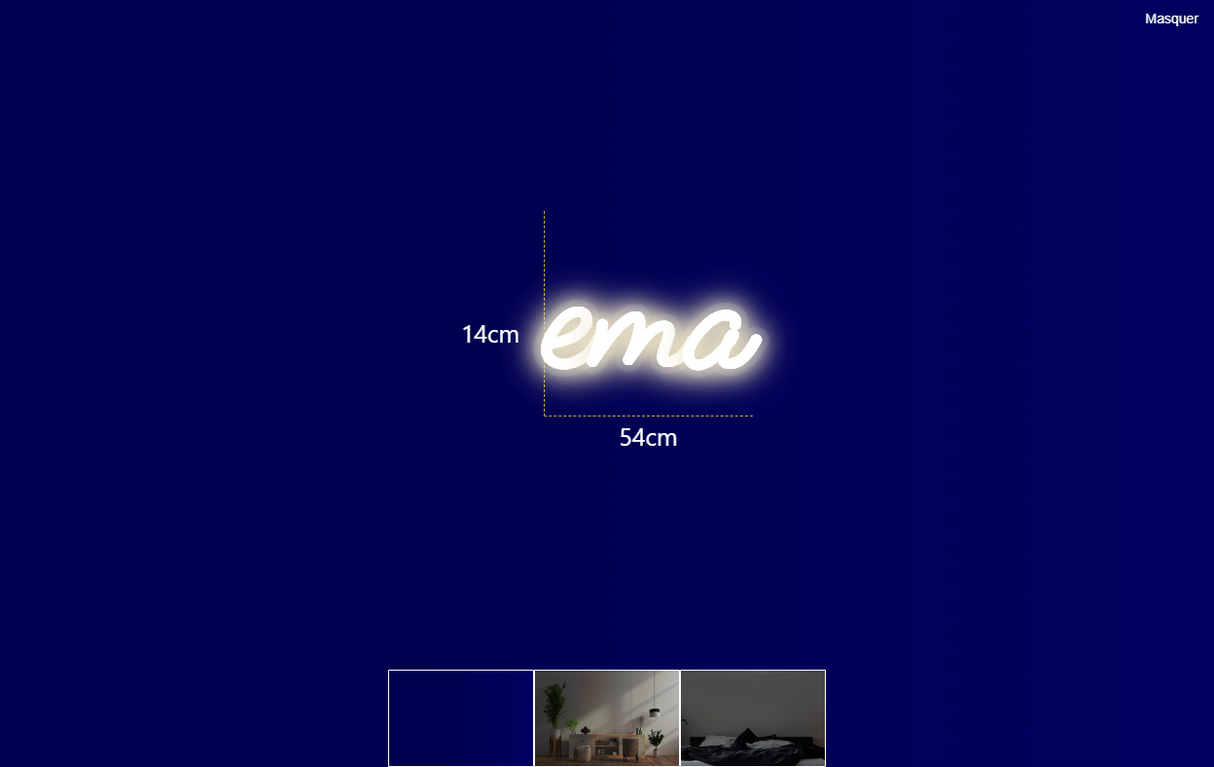 Néon personnalisé (ema)