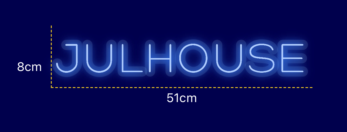 Néon personnalisé (JULHOUSE)