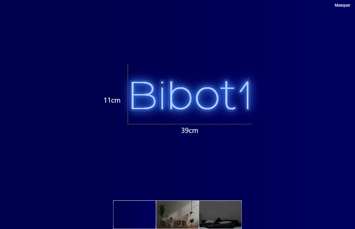 Néon personnalisé (Bibot1)