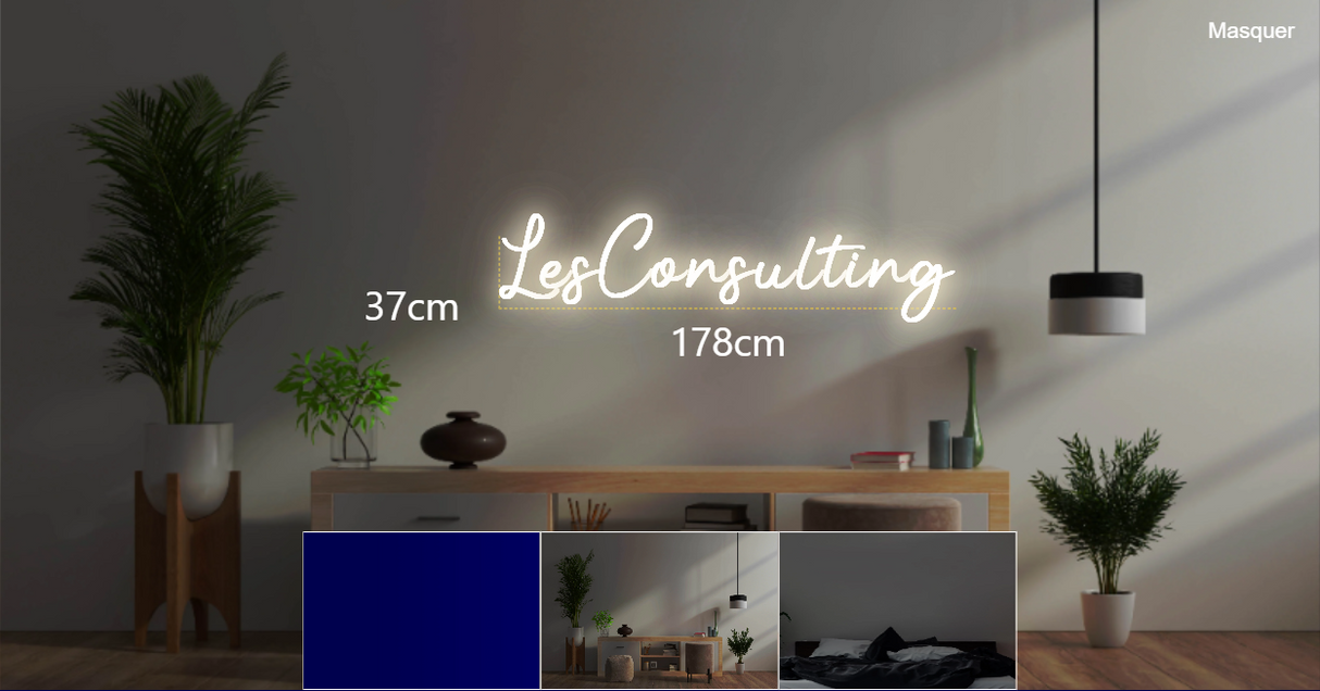 Néon personnalisé (LesConsulting)