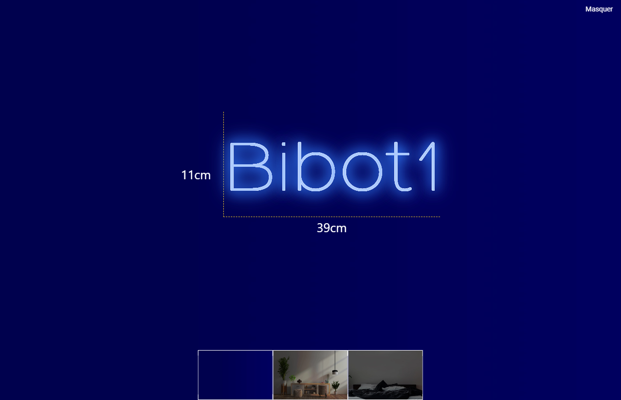 Néon personnalisé (Bibot1)
