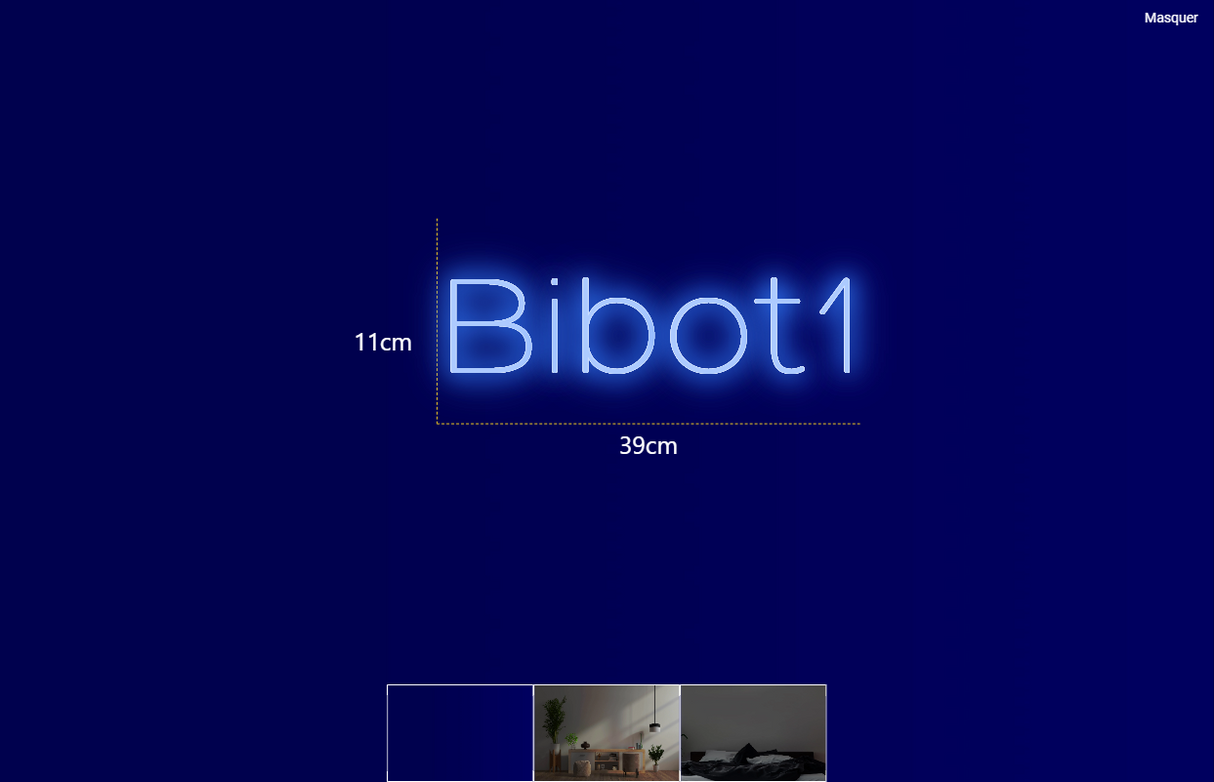 Néon personnalisé (Bibot1)