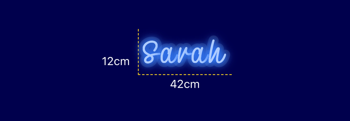 Néon personnalisé (Sarah)