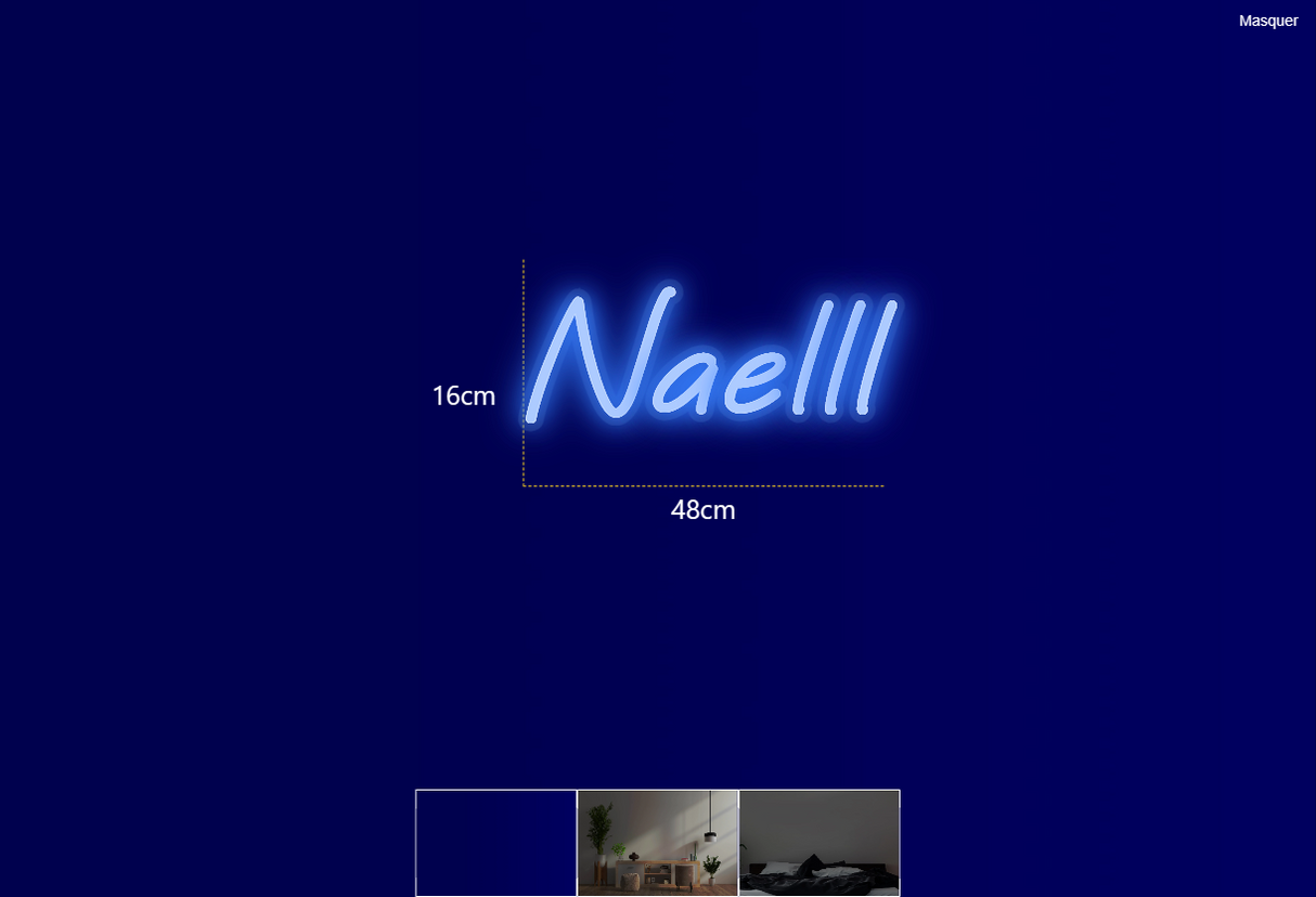 Néon personnalisé (Naelll)