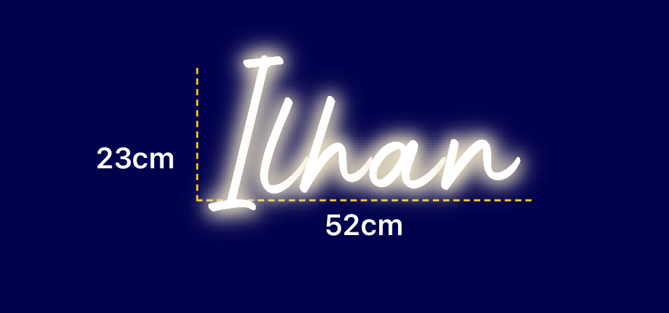 Néon personnalisé (Ilhan)