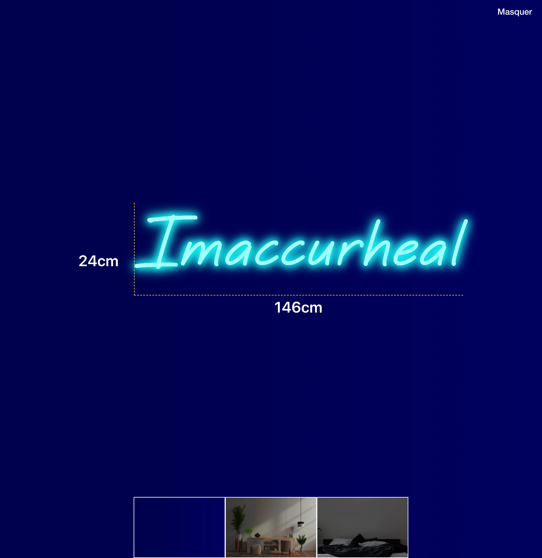 Néon personnalisé (Imaccurheal)
