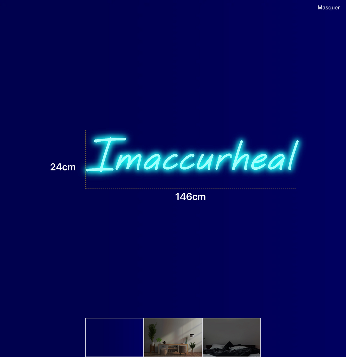 Néon personnalisé (Imaccurheal)