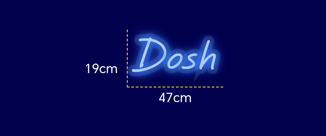 Néon personnalisé (Dosh)