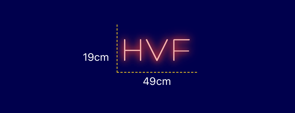 Néon personnalisé (HVF)