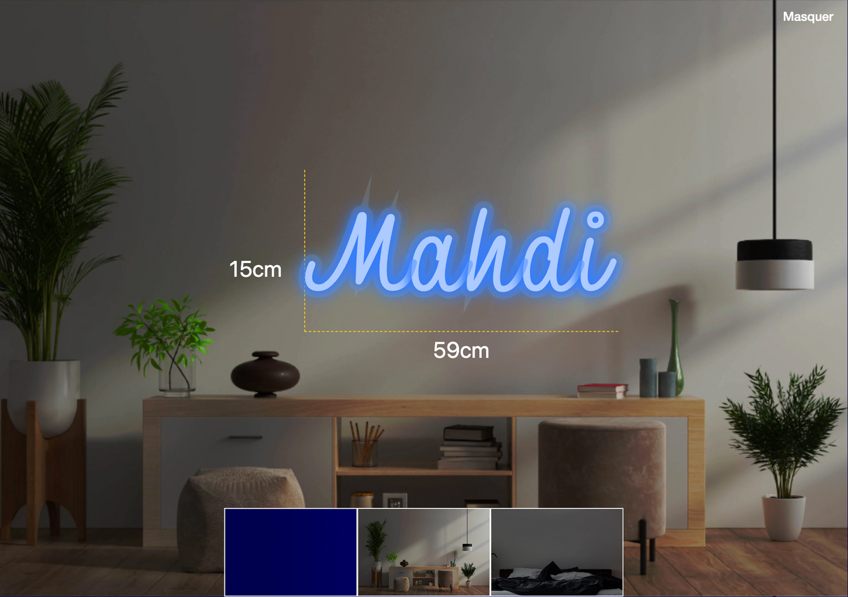 Néon personnalisé (Mahdi)