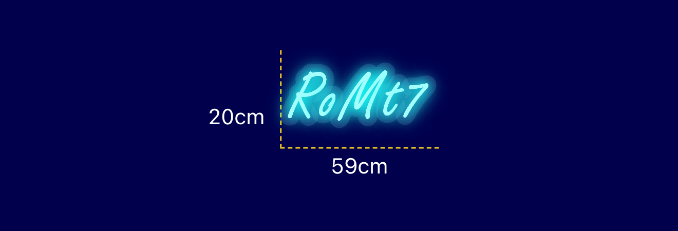 Néon personnalisé (RoMt7)
