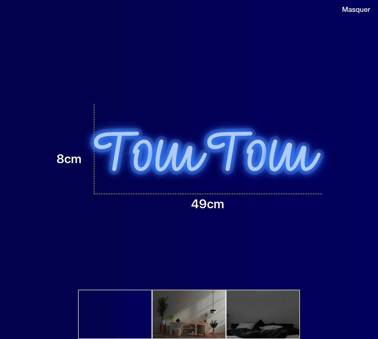 Néon personnalisé (TomTom)