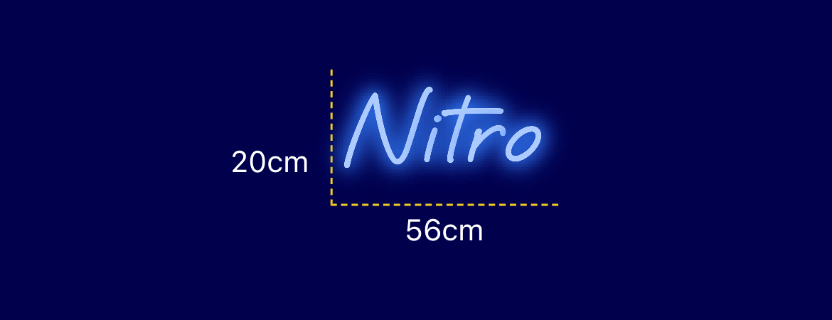Néon personnalisé (Nitro)