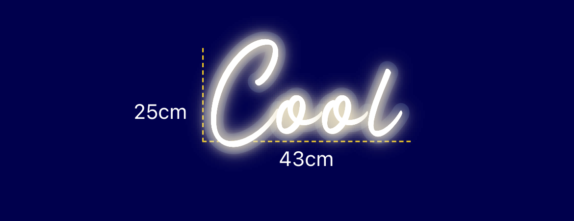 Néon personnalisé (Cool
)