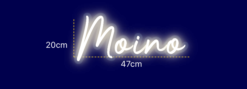 Néon personnalisé (Moino)