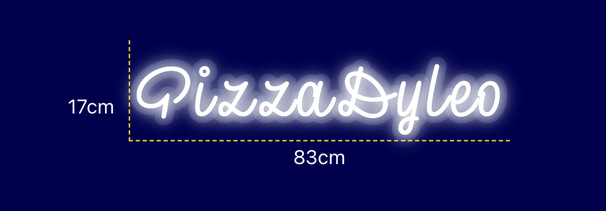 Néon personnalisé (PizzaDyleo)