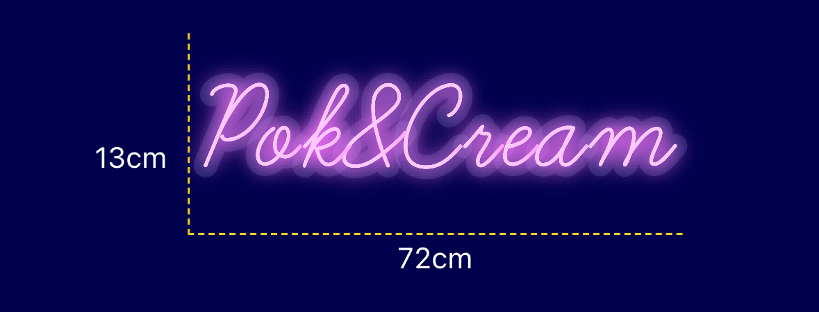 Néon personnalisé (Pok)