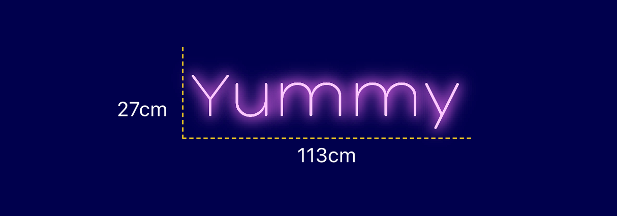 Néon personnalisé (Yummy)