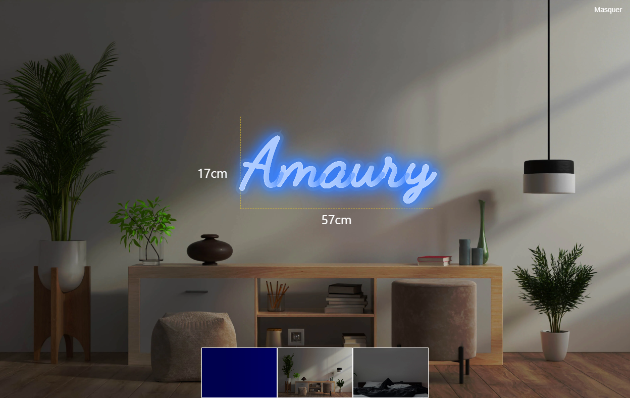 Néon personnalisé (Amaury)
