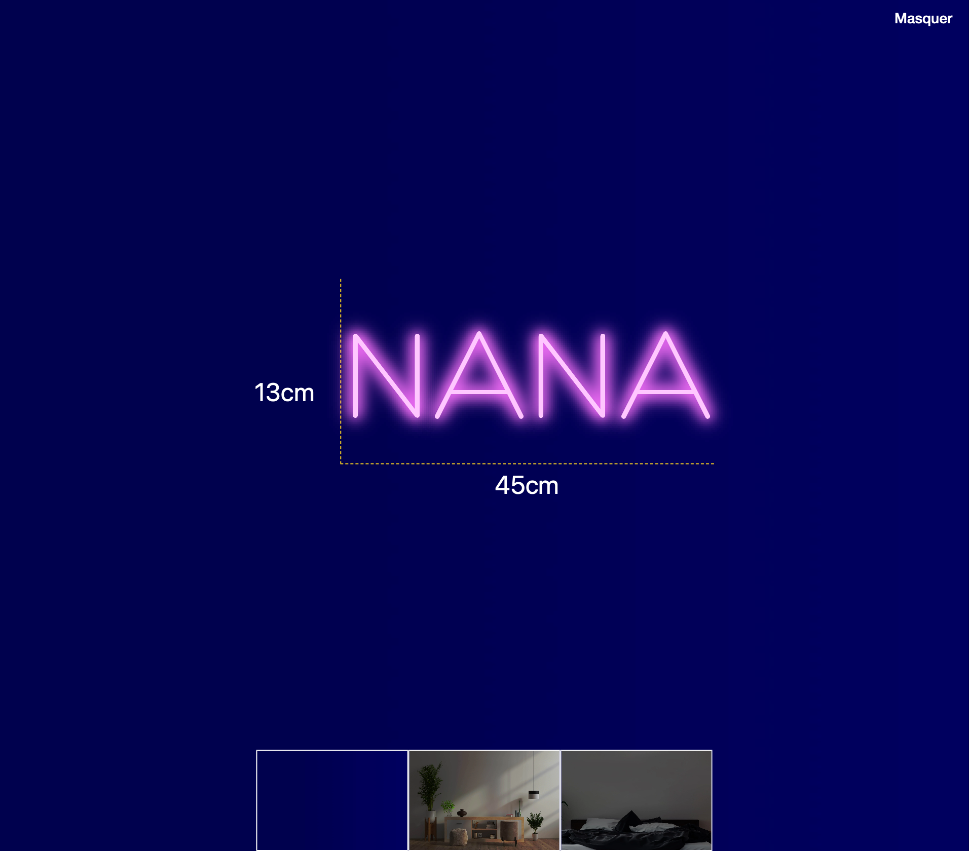 Néon personnalisé (NANA)