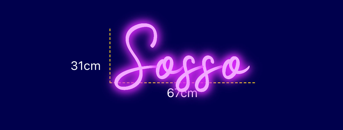 Néon personnalisé (Sosso)