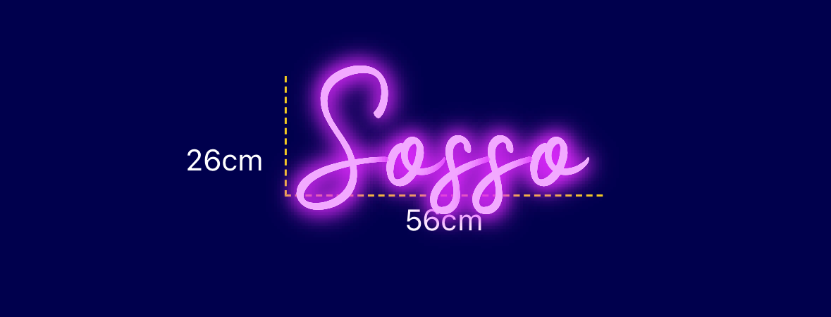 Néon personnalisé (Sosso)