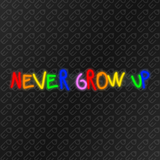 Néon LED mural - Never Grow Up