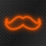 moustache-orange