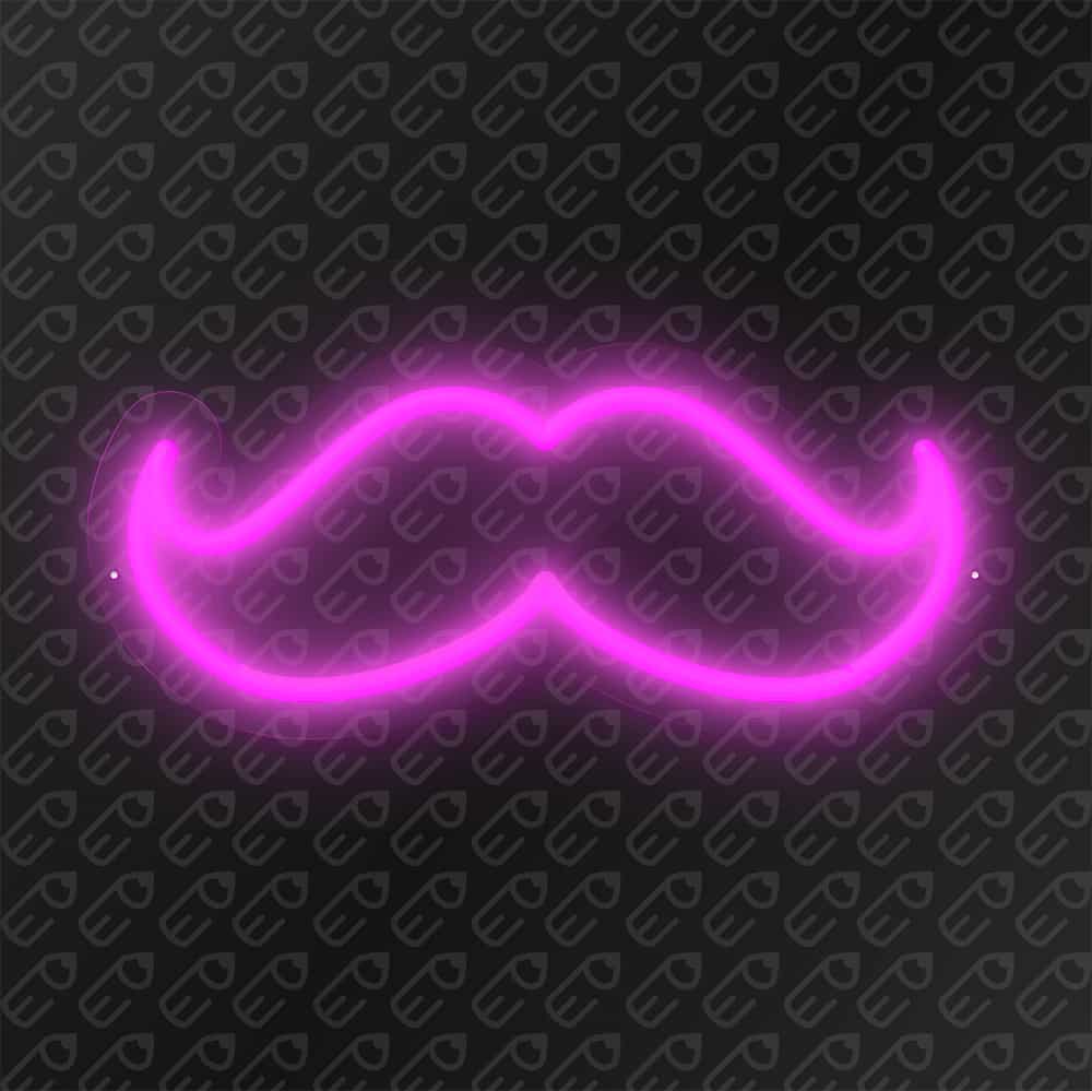 moustache-rose