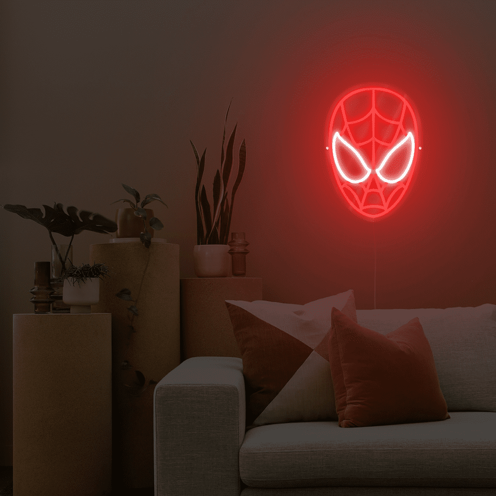 neon_led_spiderman