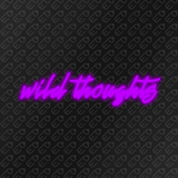 Néon LED mural - Wild thoughts