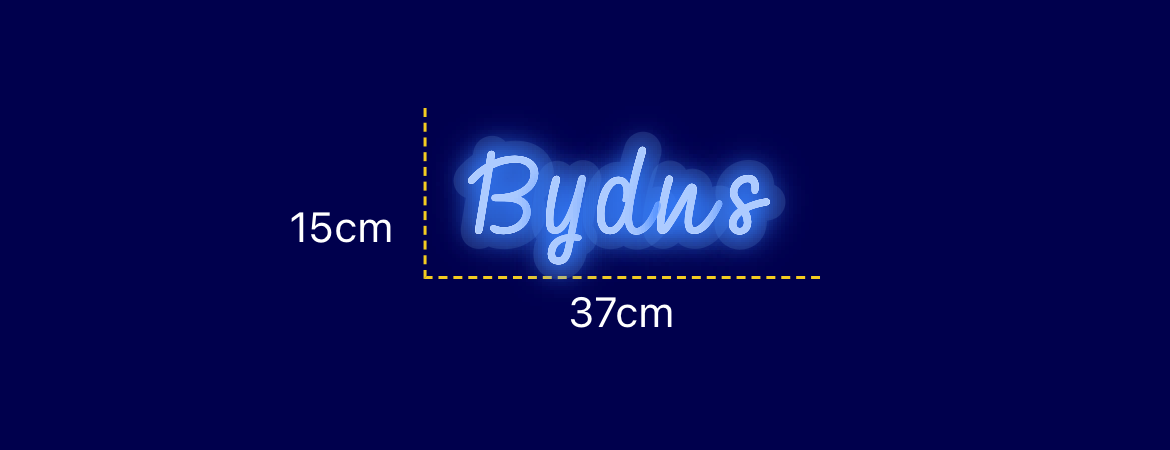 Néon personnalisé (Bydns)