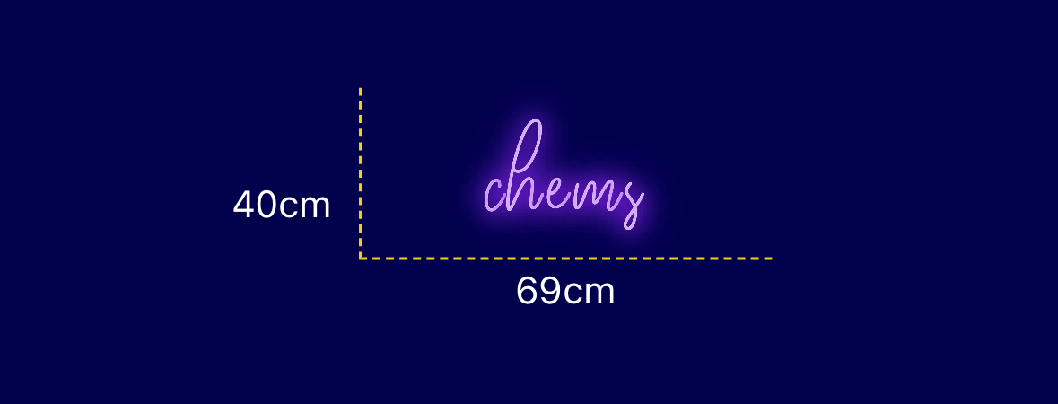 Néon personnalisé (chems)