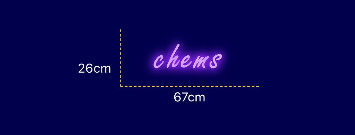 Néon personnalisé (chems)